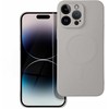Dėklas na Samsung A57 Silicone Mag Cover zgodne su MagSafe (camera protection) tytanowo pilka