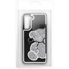4Kom Oem TEDDY BEAR dėklas skirtas Samsung Galaxy S25 Edge sidabro spalvos