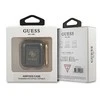 Guess dėklas, skirtas Airpods GUA2UCG4GK juodos spalvos Glitter Collection