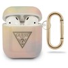Dėklas Guess GUACA2TPUMCGG01 AirPods 1/2 cover rožinė/pink Tie & Dye Collection