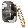 Apple AirPods Guess Camo Collection (GUA2UCAMG) ausinių dėklas juodos spalvos