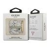 Guess GUA2HCHMAG AirPods dėklas pilkos spalvos Marble Strap Collection