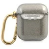Guess dėklas, skirtas Airpods GUA2UCG4GK juodos spalvos Glitter Collection