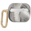 Guess GUA3UNMK AirPods 3 dėklas juodos spalvos Marble Collection