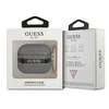 Dėklas GUESS GUA3HTSK AIRPODS 3 COVER Juodas/Juodas STRAP COLLECTION