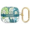 Apple AirPods 3 ausinių dėklas Guess AirPods Flower Strap Collection (GUA3HHFLN) žalios spalvos