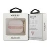 Guess GUA3HHTSP AirPods 3 dėklas rožinės spalvos Strap Collection