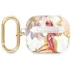 Apple AirPods 3 ausinių dėklas Guess AirPods Flower Strap Collection (GUA3HHFLU) violetinės spalvos