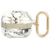 Guess GUA3HCHMAG AirPods 3 dėklas pilkos spalvos Marble Strap Collection