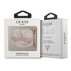 Apple AirPods 3 ausinių dėklas Guess AirPods Marble Strap Collection (GUA3HCHMAP) rožinės spalvos