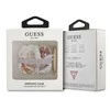 Apple AirPods 3 ausinių dėklas Guess AirPods Flower Strap Collection (GUA3HHFLU) violetinės spalvos