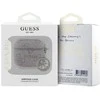 Guess 4G Script PC/PU Charm dėklas skirtas AirPods 4 rožinės spalvos