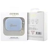 Apple AirPods Pro 2 Guess silikoninis Charm Heart Collection (GUAP2LSCHSB) ausinių dėklas mėlynos spalvos