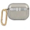 Dėklas GUESS GUAPUCG4GK AIRPODS PRO COVER JUODA/Juodas GLITTER COLLECTION