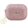Guess 4G Glitter Flake - dėklas skirtas Apple AirPods Pro 2 (Rožinė)