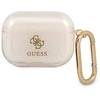 Guess GUAPUCG4GD AirPods Pro dėklas aukso spalvos Glitter Collection