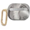 Dėklas GUESS GUAPUNMK AIRPODS PRO COVER Juodas MARBLE COLLECTION