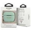 Apple AirPods Pro Guess silikoninis Glitter (GUACAPSILGLGN) ausinių dėklas žalios spalvos