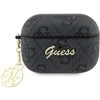 Guess GUAP2G4GSMK AirPods Pro 2 (2022/2023) dėklas juodos spalvos 4G Charm Collection