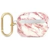 Guess GUAPHCHMAP AirPods Pro dėklas rožinės spalvos Marble Strap Collection