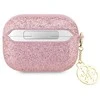 Guess 4G Glitter Flake - dėklas skirtas Apple AirPods Pro 2 (Rožinė)