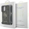 Dėklas Guess 4G Big Logo Cord Stap Crossbody Apple iPhone 16 Plus rudos spalvos