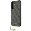 Guess 4G Charm dėklas skirtas Samsung Galaxy A56 rudos spalvos