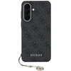 Guess 4G Charm dėklas skirtas Samsung Galaxy A37 juodos spalvos