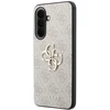 Guess PU 4G Metal Logo dėklas skirtas Samsung Galaxy A57 rožinės spalvos