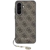 Guess 4G Charm dėklas skirtas Samsung Galaxy A57 rudos spalvos