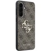 Guess PU 4G Metal Logo dėklas skirtas Samsung Galaxy A57 rudos spalvos