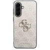 Guess PU 4G Metal Logo dėklas skirtas Samsung Galaxy A57 rožinės spalvos