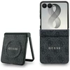 Guess PU Leather 4G Magnetic dėklas Samsung Galaxy Z Flip 8 juodos spalvos