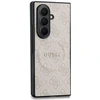 Guess PU oda 4G magnetinis dėklas Samsung Galaxy Z Fold 8 Ultra rožinės spalvos