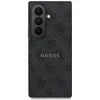 Guess PU odos 4G magnetinis dėklas Samsung Galaxy Z Fold 8 Ultra juodos spalvos