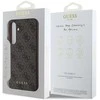 GUESS dėklas skirtas Samsung Galaxy S24 FE GUHCS24FEG4GFBR (HC PU 4G Metal Logo) rudos spalvos