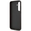 GUESS dėklas skirtas Samsung Galaxy S24 FE GUHCS24FEG4GFBR (HC PU 4G Metal Logo) rudos spalvos