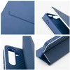 Dėklas Oem LUNA Book Carbon skirtas Xiaomi Redmi 14C mėlynos spalvos