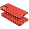 Dėklas Oem LUNA Book Gold skirtas Samsung Galaxy S25 Ultra raudonas