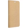 Dėklas su klapką na Xiaomi Redmi NOTE 15 5G Luna Book Gold auksinė