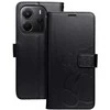 Greengo Oem MEZZO Book dėklas skirtas Xiaomi Redmi Note 14 4G (GLOBAL - 164,84mm x 78,15mm x 8,16mm) teddy bear juodos spalvos
