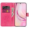 Oem Dėklas su klapką na Xiaomi Redmi 15T PRO Mezzo Book Dream Catcher purpurinė spalva