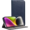 Dėklas TelForceone Oem Flip case for iPhone 17 AIR Smart Magneto navy mėlynas