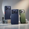Markowe Dėklas su klapką na Samsung A57 5G Split Book tamsiai mėlyna ir kreminė
