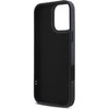 Dėklas Karl Lagerfeld HC 3D Rubber Elongated Glitter Apple iPhone 16 juodos spalvos