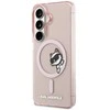 Karl Lagerfeld dėklas SAMSUNG S26 KLHMS26S6HCPSCP (magnetinis IML Peekaboo Choupette) rožinis