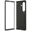 Karl Lagerfeld PU Saffiano Karl and Choupette dėklas skirtas Samsung Galaxy Z Fold 7 juodos spalvos