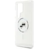 Karl Lagerfeld IML K&CH Heads MagSafe dėklas skirtas Samsung Galaxy S25 Ultra skaidrus