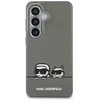 Karl Lagerfeld IML K&CH Peekaboo Logo Magnetic dėklas skirtas Apple iPhone Samsung Galaxy S26 juodos spalvos