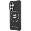 Karl Lagerfeld IML kartotinis „Choupette MagSafe“ dėklas, skirtas „Samsung Galaxy S26“, juodas